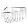 InterDesign Rondo, Corner Basket, Stainless Steel