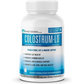 GastroDefense,Colostrum-LD Capsules – 120 Count – Liposomal Delivery for Enhanced Absorption – Immune & Gut Health Support,Unflavored