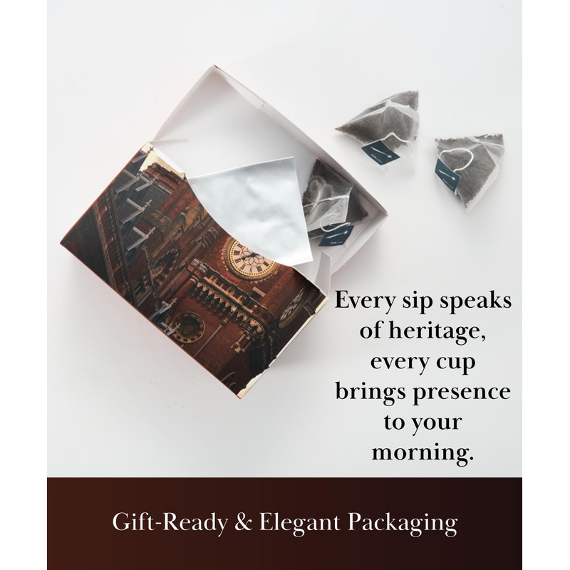 EZR Leaf English Breakfast Premium Whole Leaf Ceylon Black Tea,