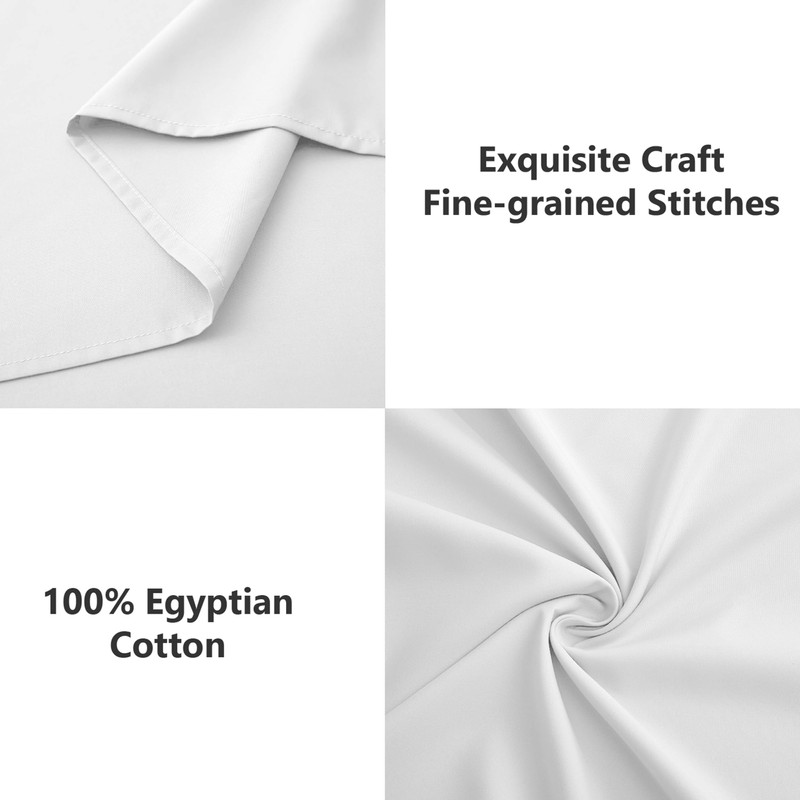 My Home Store Premium Soft Single Flat Sheet 100% Egyptian
