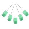 (250 PCS) JIESI Disposable Oral Swabs,Sterile Sponge Mouth Swabs(Cyan)