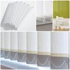 Slat Curtain Weighted Panels Pack of 10 Slat Curtain Replacement