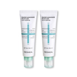 Mediheal Madecassoside Moisture Sun Serum 50ml (SPF50+) 2pcs / 메디힐 마데카소사이드 수분 선세럼 50ml(SPF50+) 2개