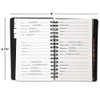 Internet Password Keeper Book, 75 Pages, 4-1/2" x 5-3/4", Spiral-bound