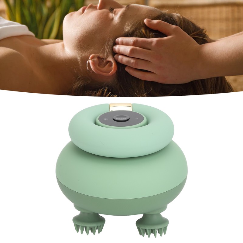 Electric Scalp Massager 4 Claw Head Massager Rechargeable Portabele Waterproof