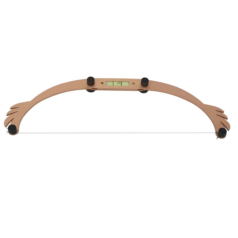 Eyebrow Bow Mapper Foldable Bow Tattoo Line Ruler Reusable Tattoo