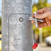 Knipex Schaltschrankschlüssel für gängige Schränke und Absperrsysteme 76 mm 00