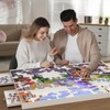 1500 Pieces Puzzle Board with Drawers and Cover,35"x27"Portable Jigsaw Puzzle