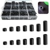 90 PCS ABS Round Spacer Washer Assortment Kit, Insulation Spacer