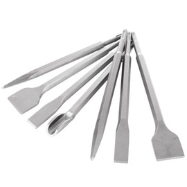 CertBuy 7 Piece SdS Plus Chisel Set Certbuy Concrete Drill Bit Set Rotary Hammer Bits Chisel Set Including Point Chisel Flat Chisel And Scaling Chisel