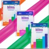 Rainbow Latex-Free Exercise Bands Multi-Packs - Level 1-3 (Light -