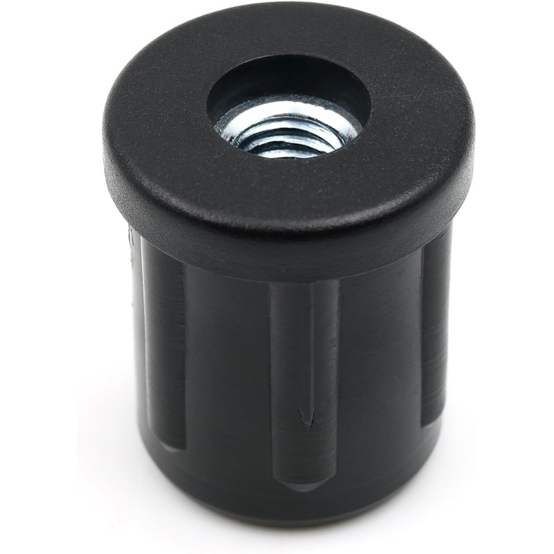Design61 4 x Threaded Plugs, Round Tube Plugs, Adjustment Plugs,