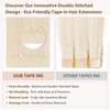 TESS Tape-In Extensions, Real Hair, 10 Pieces, 20 g, Double