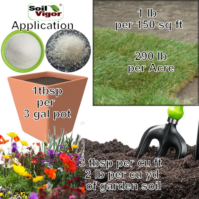 Enhanced Soil and Plant Health for 7 Years: Potassium Polymer
