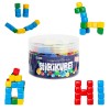 KOMARC GAMES StickiKubes, Mini Stacking Cubes That Stick to Anything,