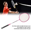 Badminton Rackets Iron Alloy Lightweight Badminton Racquets with 3 Balls