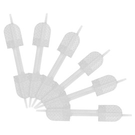 Beavorty 6Pcs Zip Closure Closure Strips Easy to Use Bandage for Quick Protection Breathable Cloth Material Safe Skin Friendly for Outdoor Use