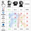 Remote LED Search Lights for Truck, Auto-Reset 360 Rotating Spot