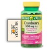 Spring Valley Cranberry 500mg Plus Vitamin C 200 mg per
