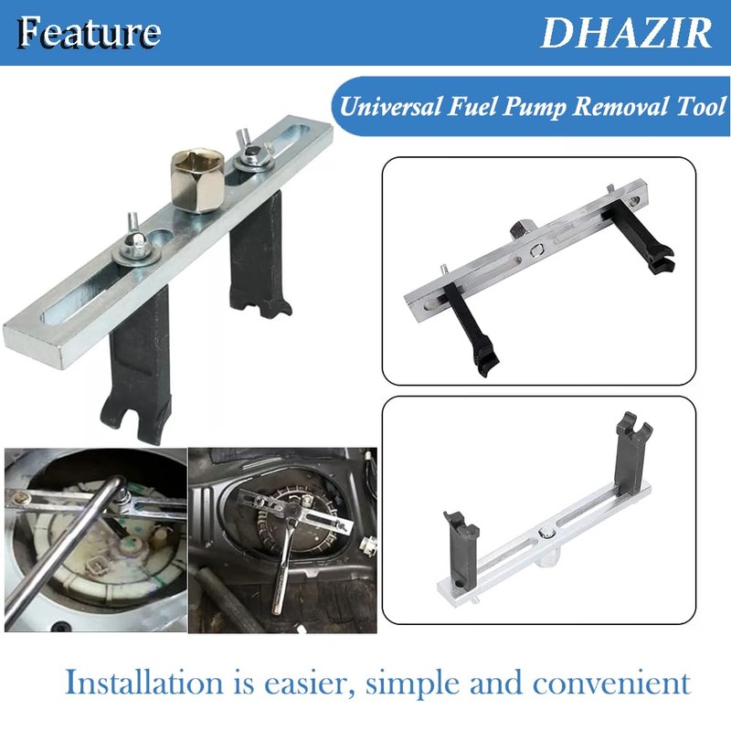 Fuel Pump Removal Tool, Adjustable Fuel Pump Lock Ring Tool,