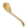 Serving Spoon Glossy Thickened Brass Gold Serving Spoons Soup Spoons