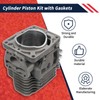 Promrmr P100006300 Cylinder Piston Kit with Gaskets Compatible with Echo