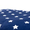 Linseed Cushion 19 x 19 cm Stars Blue - Small