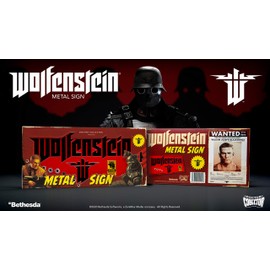 Doctor Collector Wolfenstein The New Colossus Metal Sign
