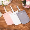 Cartera de Sujetador Latente para Mujer 3 Bolsas de Viaje