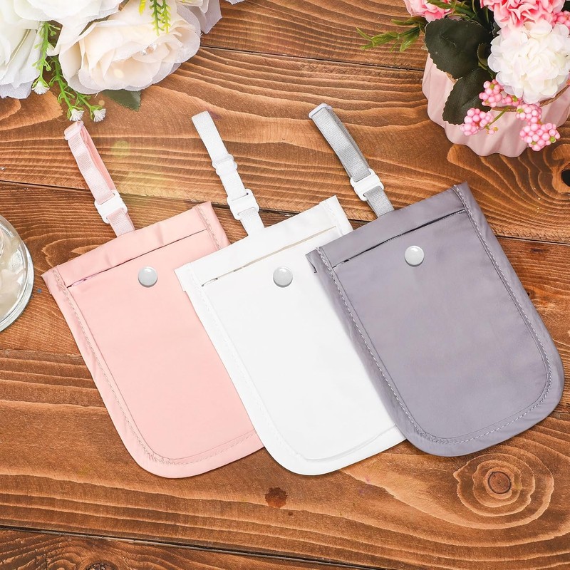 Cartera de Sujetador Latente para Mujer 3 Bolsas de Viaje