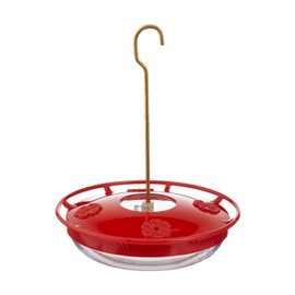 Aspects HummZinger HighView 12 Oz Hanging Hummingbird Feeder - 429, Red