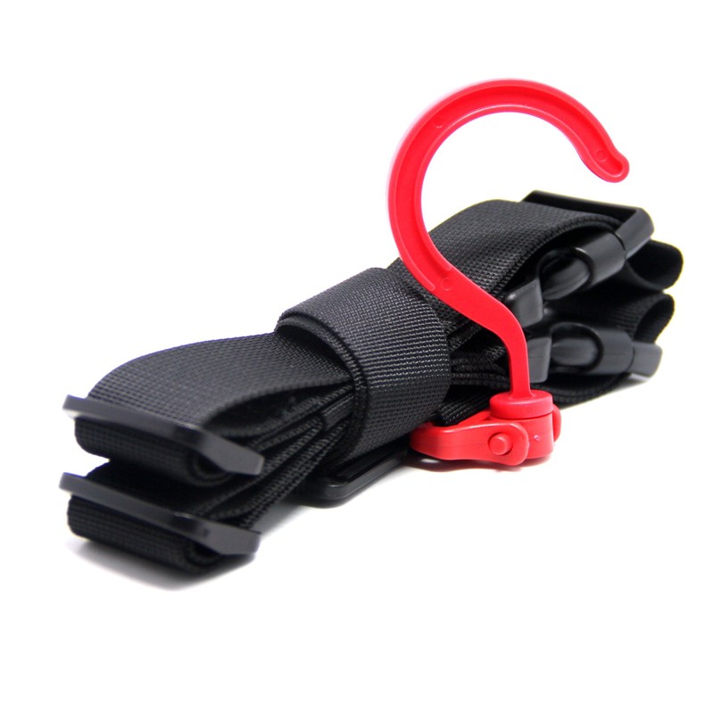SAMSFX Fishing Wader Boot Hanger Hanging Strap Belt with Swivel