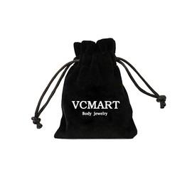 VCMART Fake Nose Ring Fake Nose Ring Stainless Steel Fake Nose Rings for Women 3mm Fake Nose Earrings