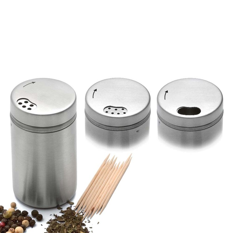 Weis Multi-Purpose Shaker Ø 4cm, Stainless Steel Silver, 4 x