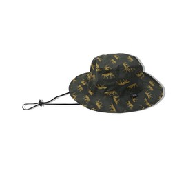 KiU K85-175 Unisex Leopard Hat, Rain or Shine, UV Protection, Packable, Safari Hat, Unisex