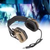 Military Headphone Retractable Foldable Hunting Headphone with Microphone for 20.5in~25.2in