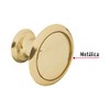 Hermex PER-072, Perilla estilo Moderno, latón brillante