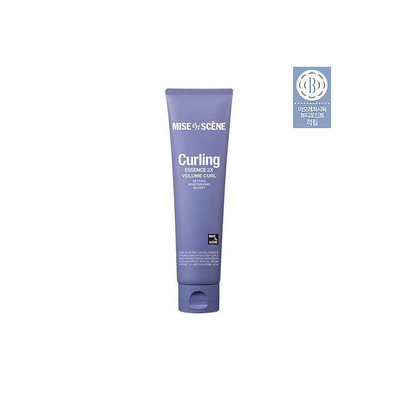 (NEW) MISE_EN_SCENE Curling Essence 2X 150ml (Natural, Volume) 1 piece