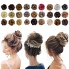 Messy Bun Hair Scrunchie 2PCS Hair Extension Ponytail With Elastic