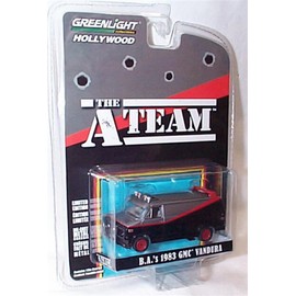 Corgi Greenlight Entertainment the A team B.A's 1983 GMC vandura vehicle 1:64 scale limited edition diecast model, 44790-B-012