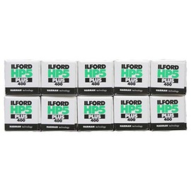 Ilford HP5+ Black & White, 400asa, 120, multipack of 10 [Camera]