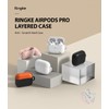 Ringke Layered Case para Funda AirPods Pro [Black] PC Duro
