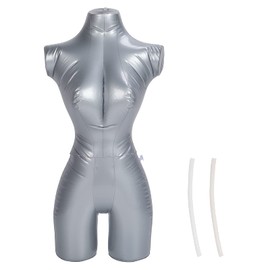 Modelo de Maniquíes Inflables Femeninos, Parte Superior de la Camisa, Modelo Simulado, Maniquí Femenino Inflable, Medio Cuerpo, Parte Superior del Cuerpo, Estante de Exhibición de Ropa para Exhibición