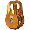 Petzl FIXE Pulley - Versatile Compact Pulley with Fixed Side Plates for Hauling and Rigging - Yellow