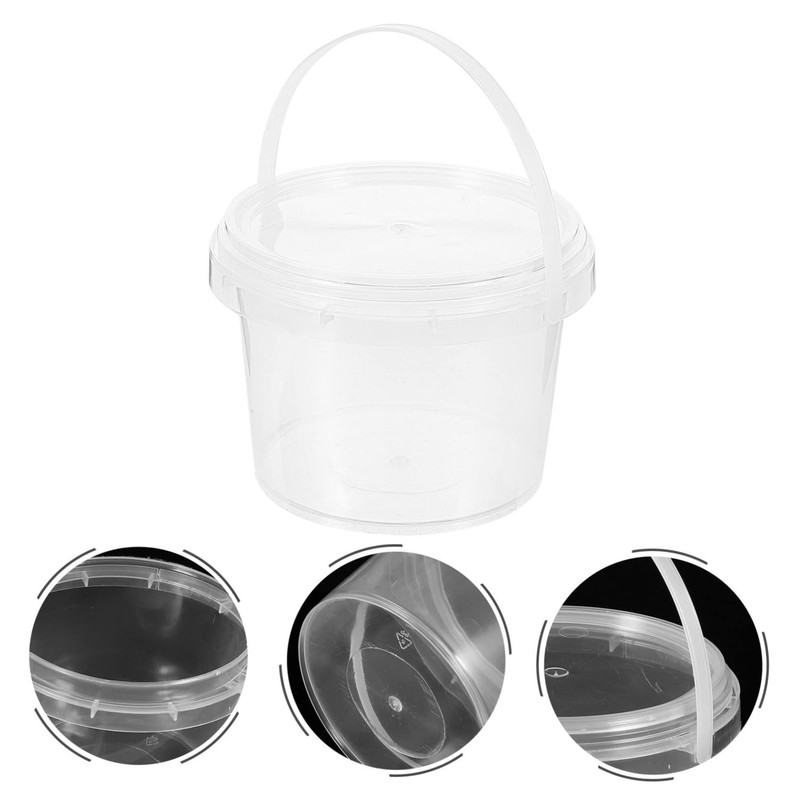 RORPOIR 10 Pcs Airtight Food Storage Buckets Dustproof Moisture Proof