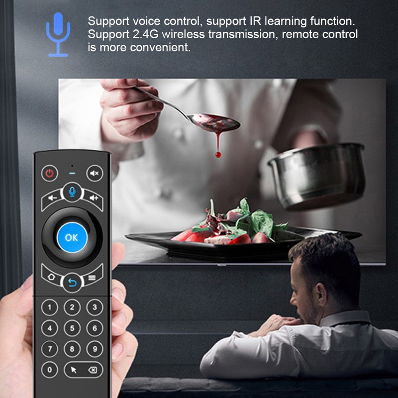 2.4G Air Fly Mouse Wireless Touchpad Keyboard Remote Control Air