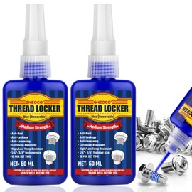 2PACK Blue Medium Strength Threadlockers 50ml x 2