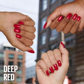 Maybelline New York Super Stay Ink Bonder Nagellack 006 Deep Red – langanhaltender Nagellack für starke Nägel und intensive Farbe, 12.3 ml