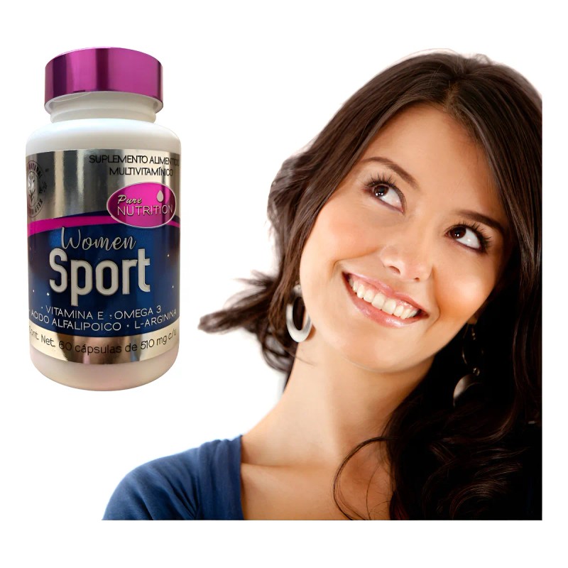 Women Sport Vitamina E Omega3 Keep Natural 60 Cap