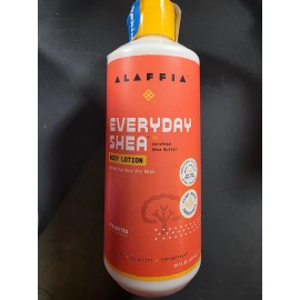 Alaffia Everyday Shea Body Lotion Unscented - 16 FL OZ - Best By 03/27